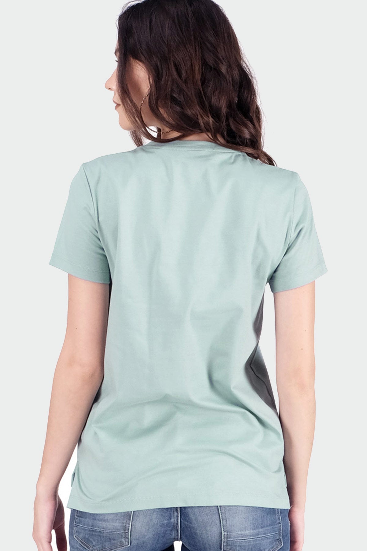 T-Shirt Lengan Pendek Laias Light Green