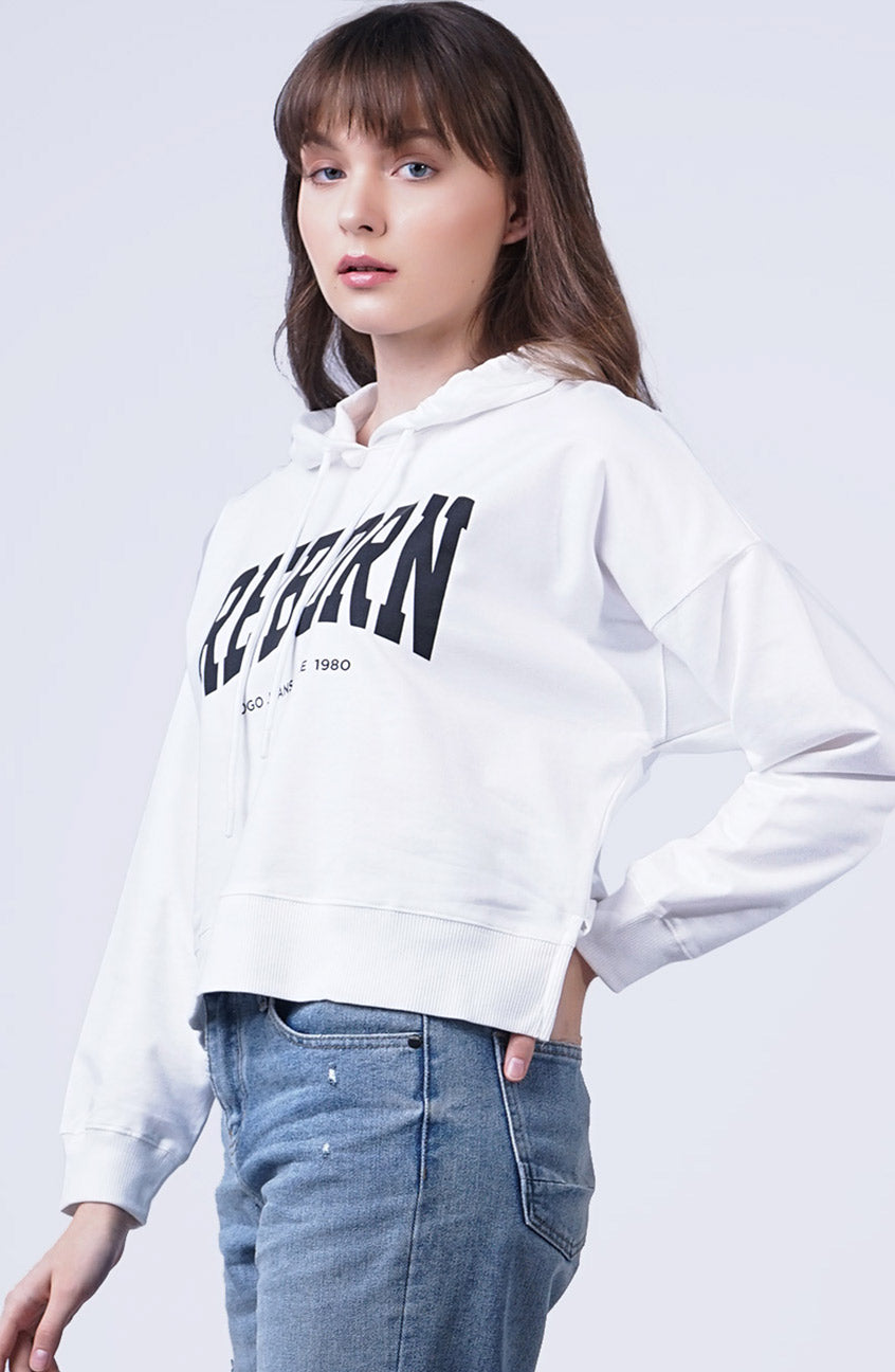 Sweater Hoodie  Mahika Offwhite