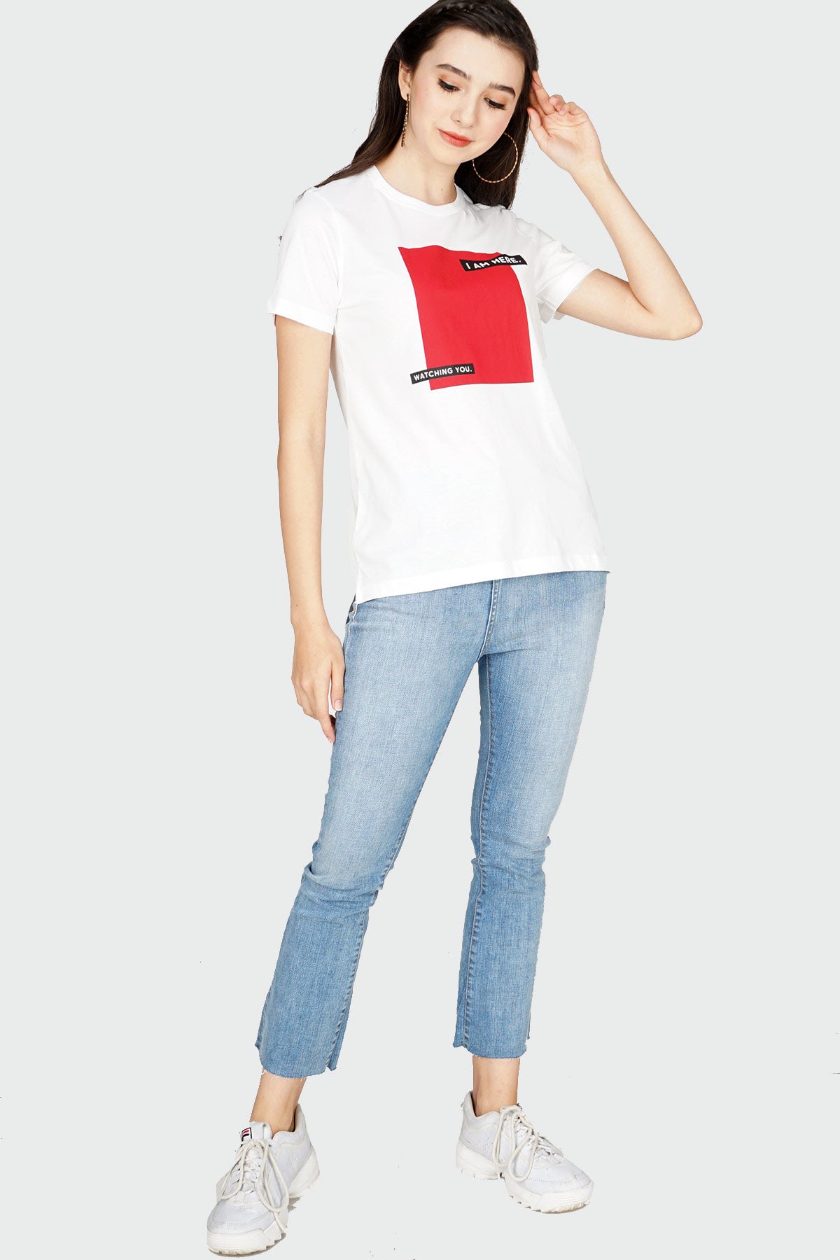 T-Shirt Lengan Pendek Orfeus Offwhite
