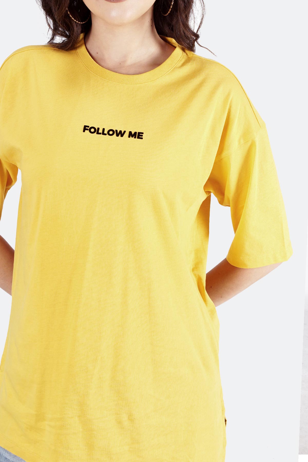 T-Shirt Lengan Pendek Orion Yellow