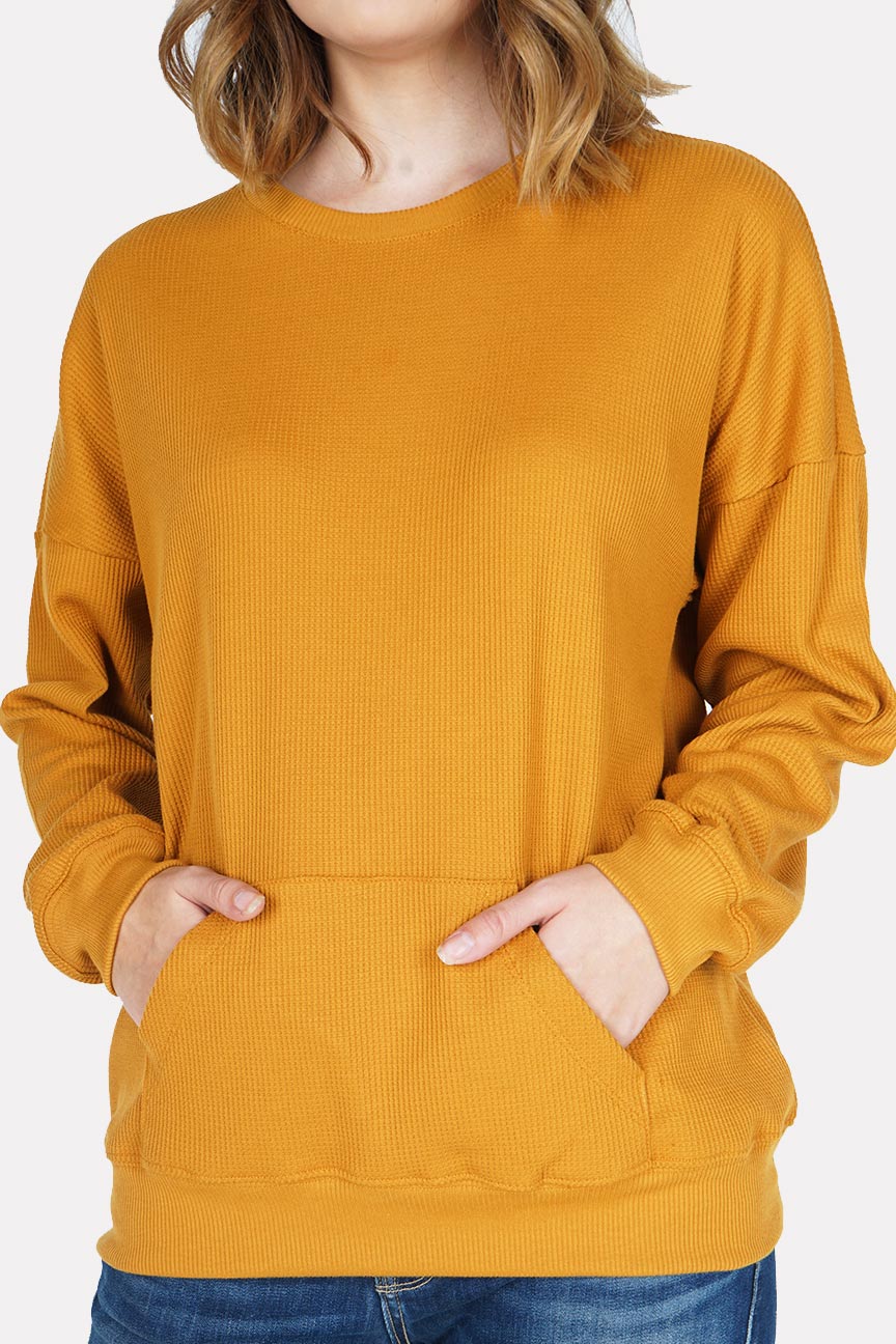 Sweater  Polly Dark Mustard