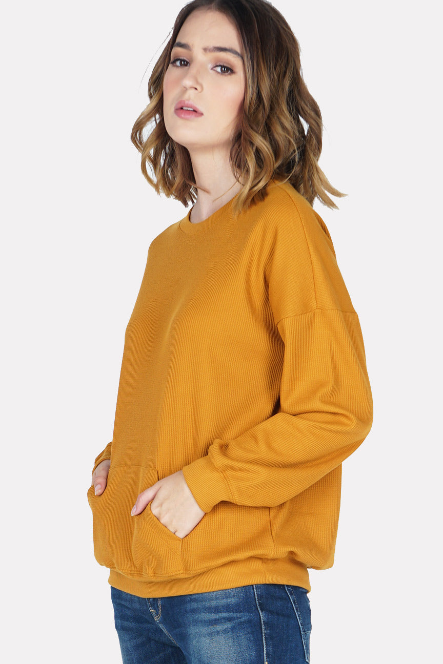 Sweater  Polly Dark Mustard