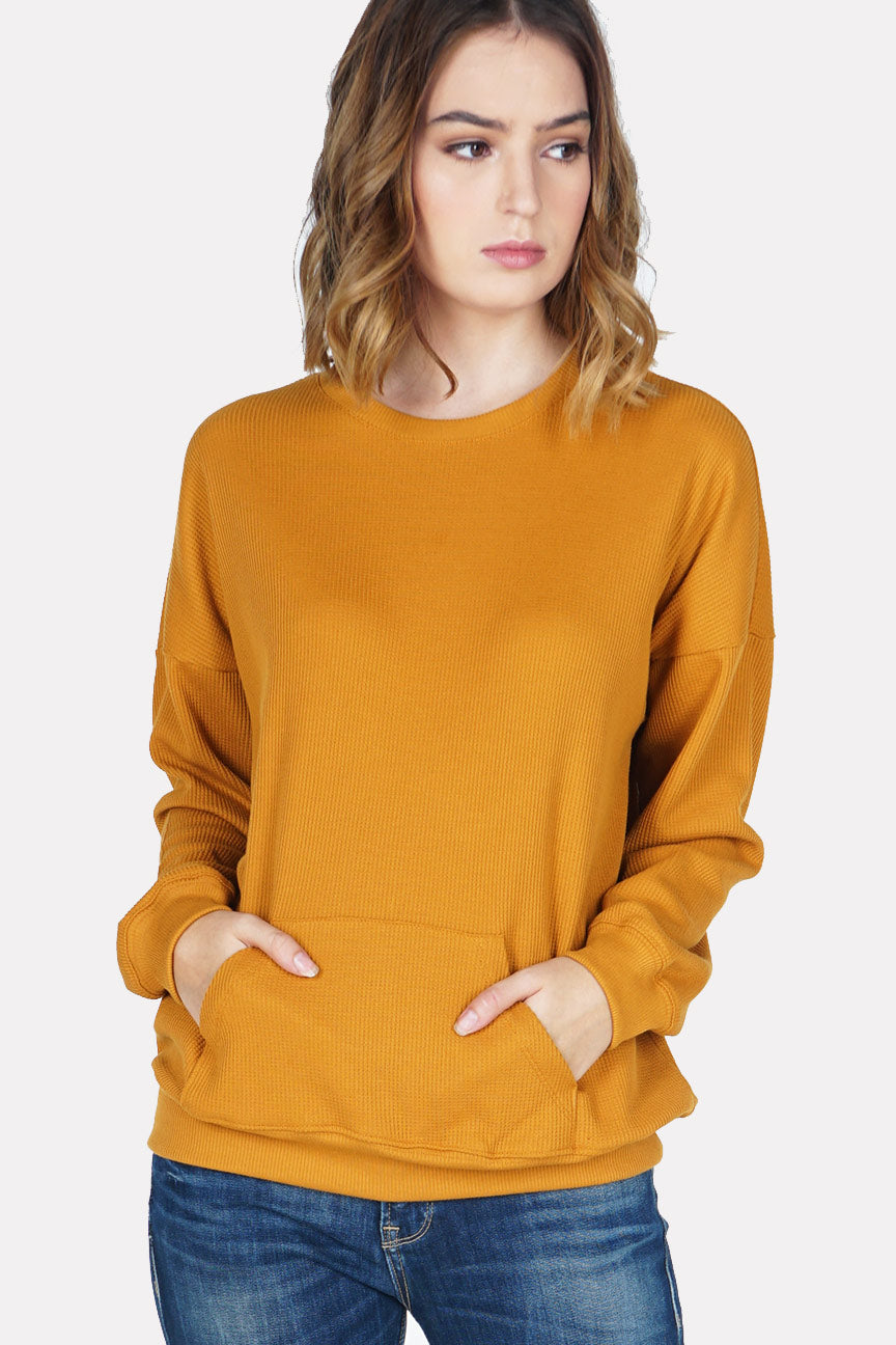 Sweater  Polly Dark Mustard