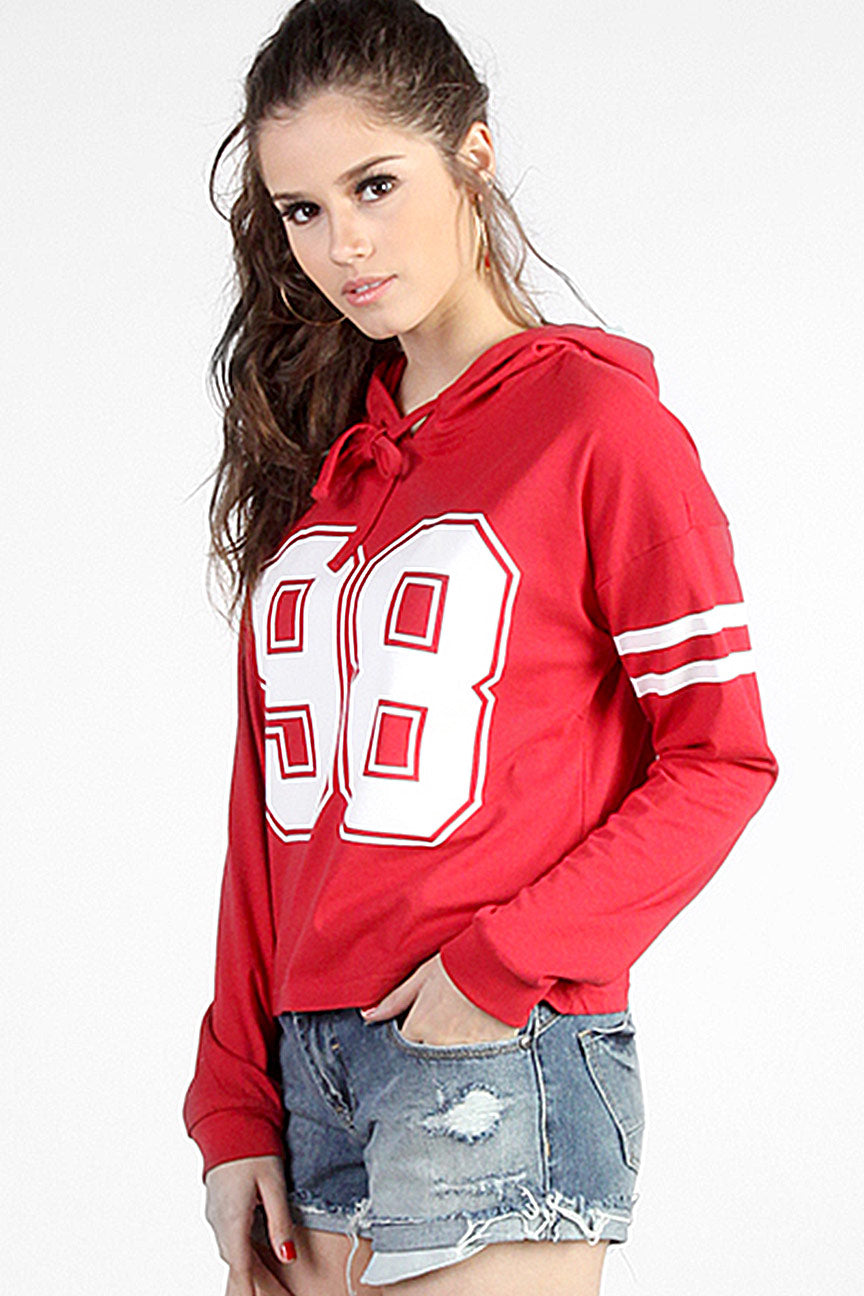 Sweater Red Logo 80 Red