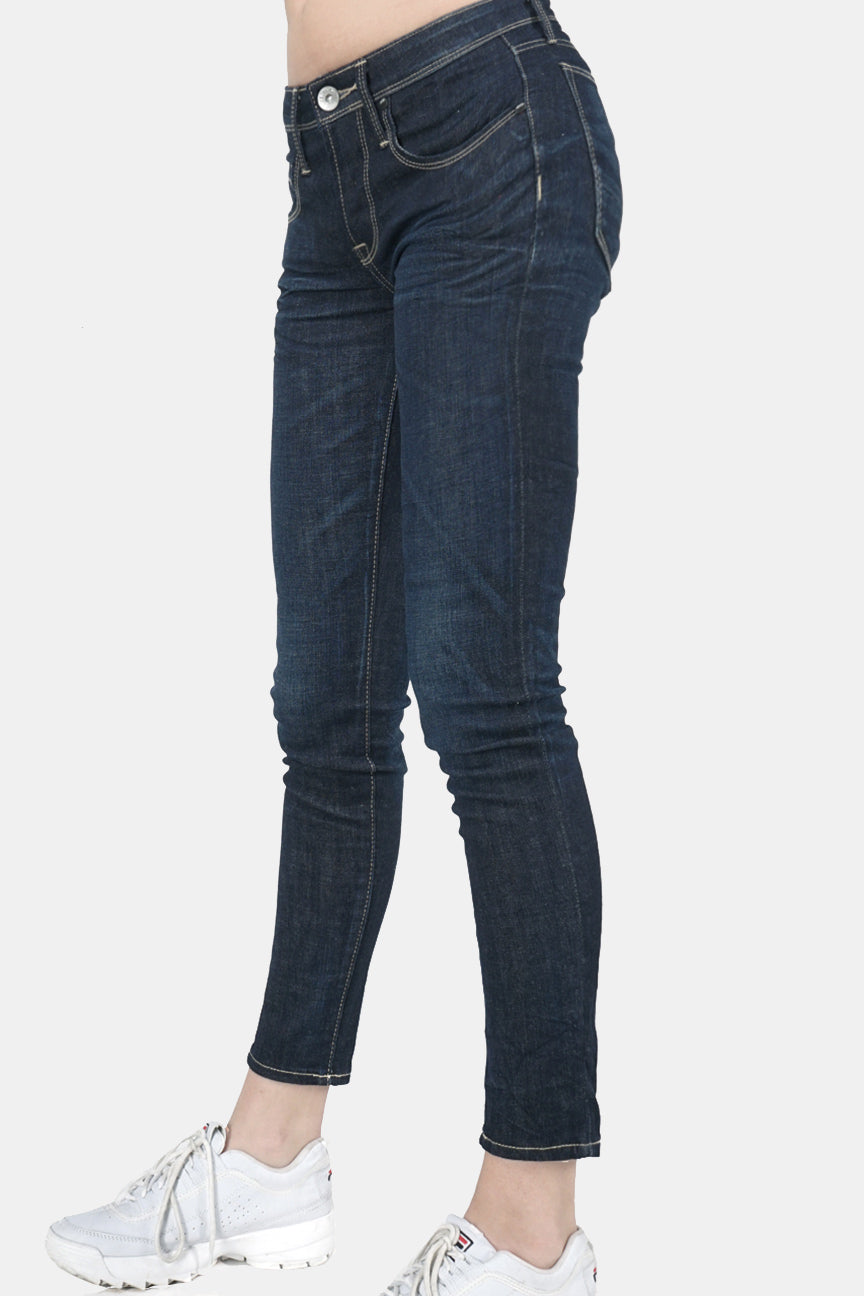 Jeans Skinny D1 Series Middle Waist Dark Blue