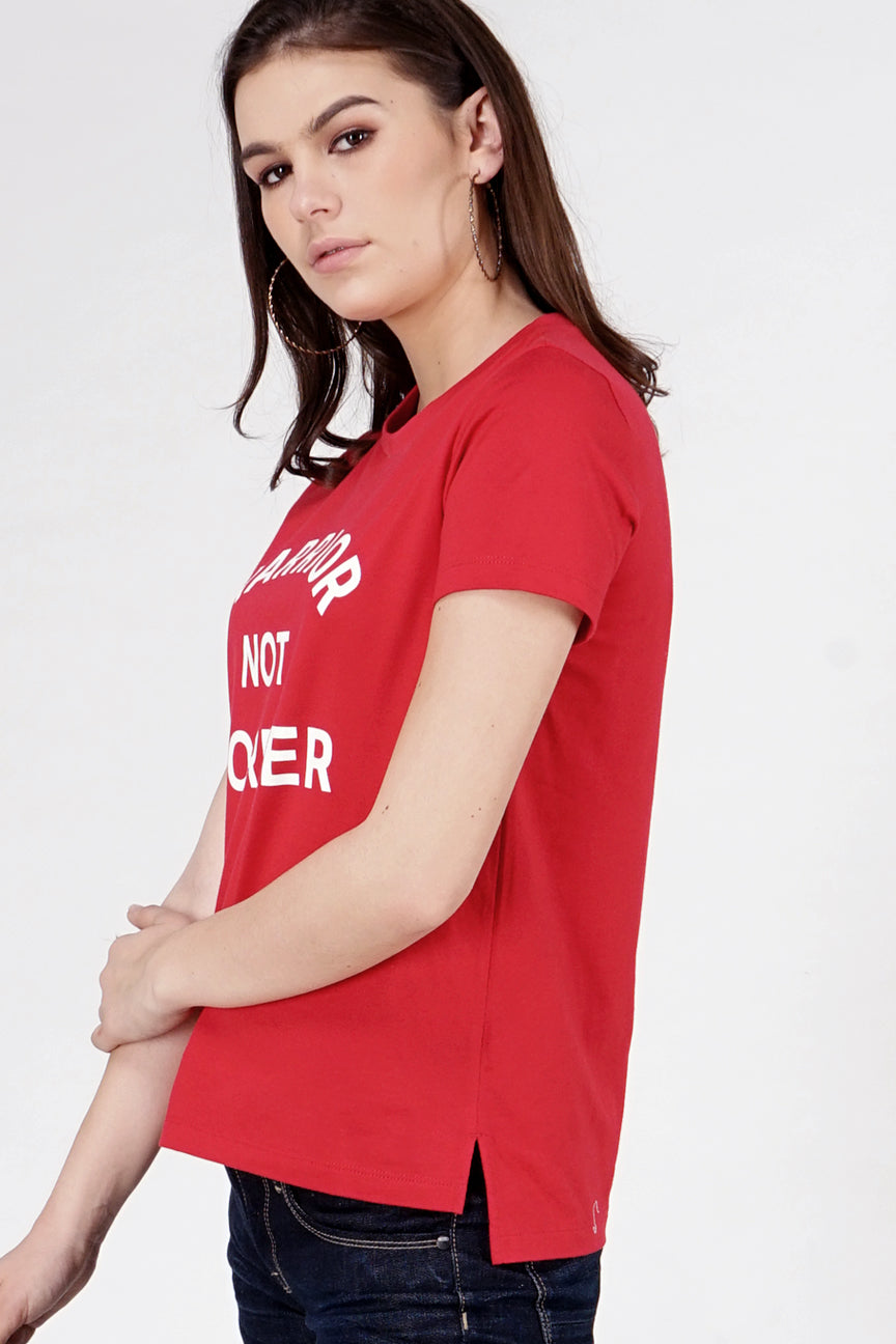 T-Shirt Lengan Pendek Rewhite Red