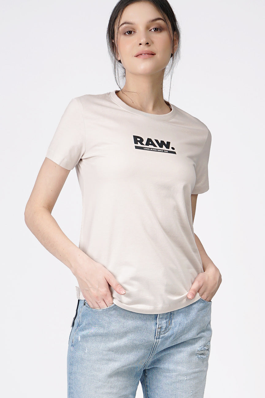 T-Shirt Lengan Pendek Sierra Light Brown