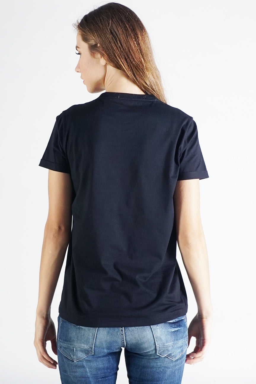 T-Shirt Lengan Pendek Bad Channel Black