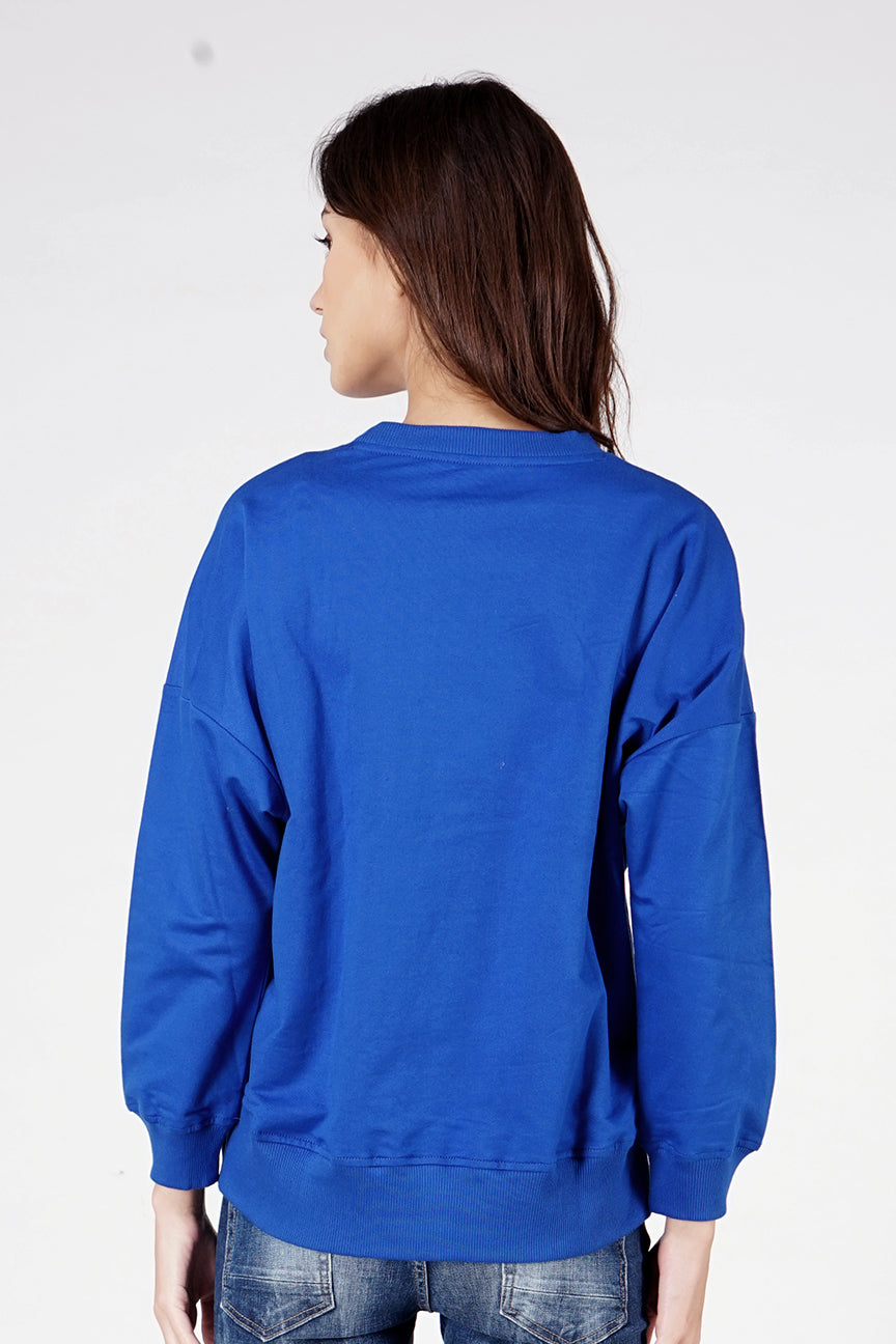 Sweater  Smurf Blue