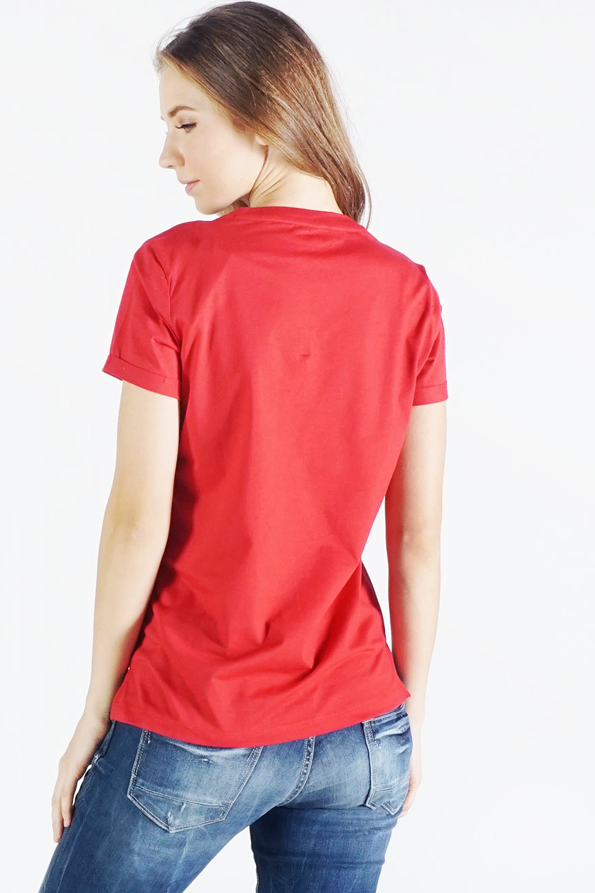 T-Shirt Lengan Pendek Keil Red