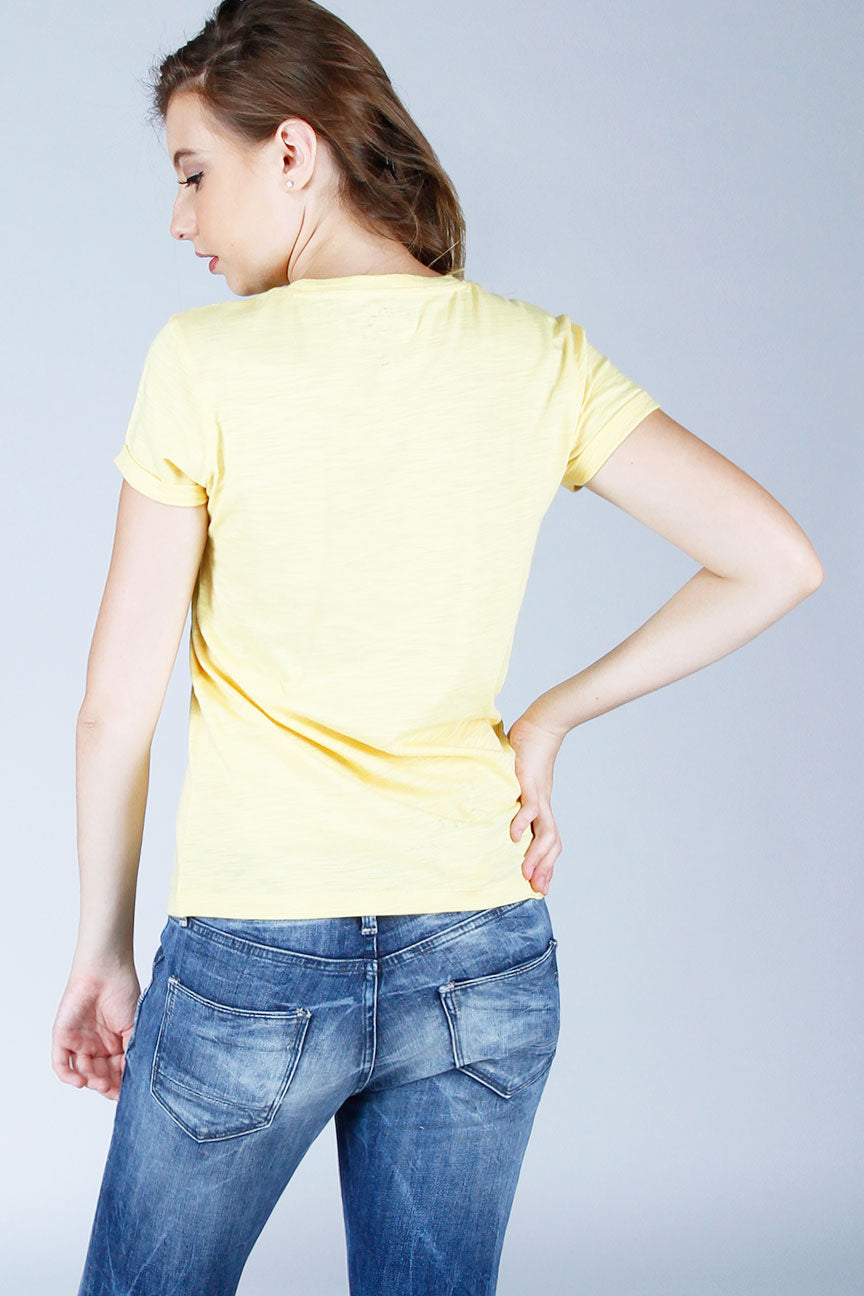 T-Shirt Lengan Pendek Sunbright Yellow