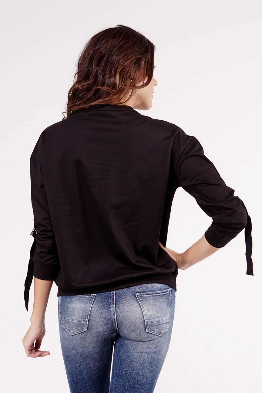 Sweater  Bigotes Black