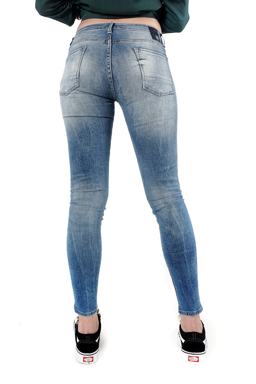 Jeans Skinny C6 Series Middle Waist Light Blue