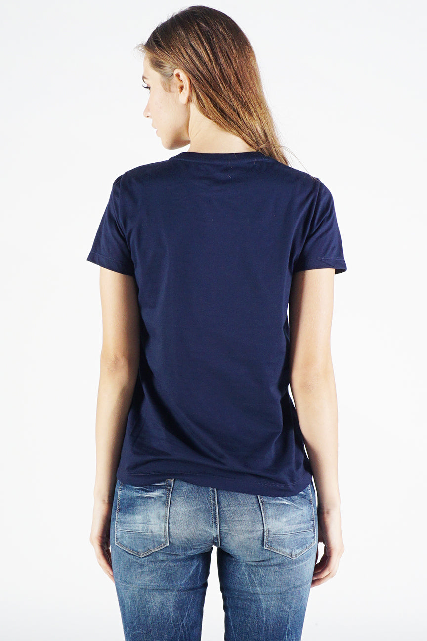 T-Shirt Lengan Pendek Funday Navy