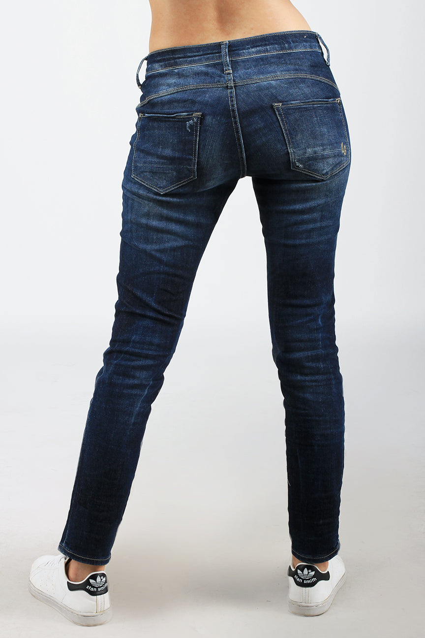 Jeans Skinny 73 Series Middle Waist Med Blue