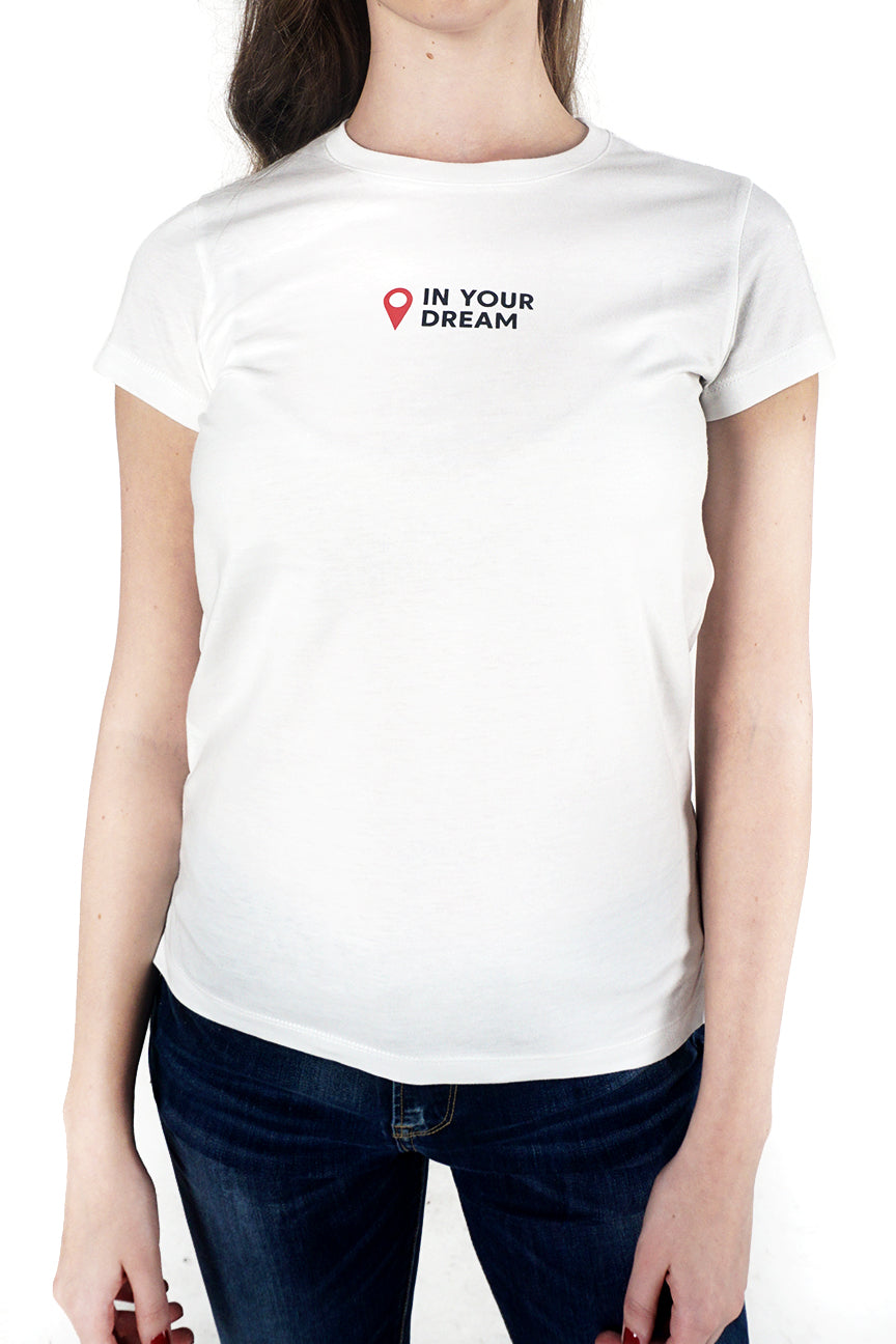 T-Shirt Lengan Pendek Dream Offwhite