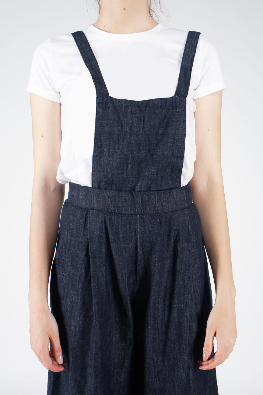 Overall Henley Chambray
