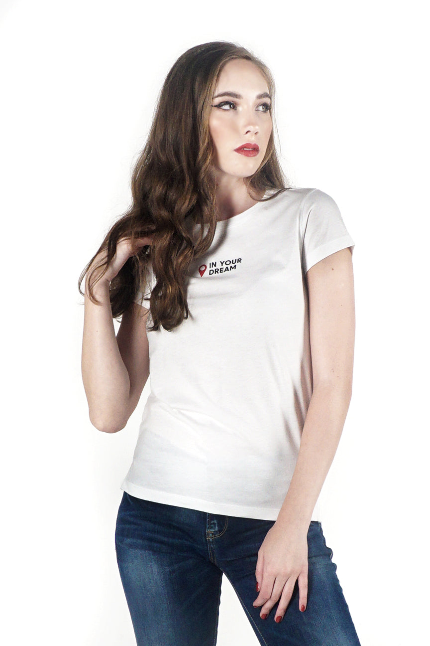 T-Shirt Lengan Pendek Dream Offwhite