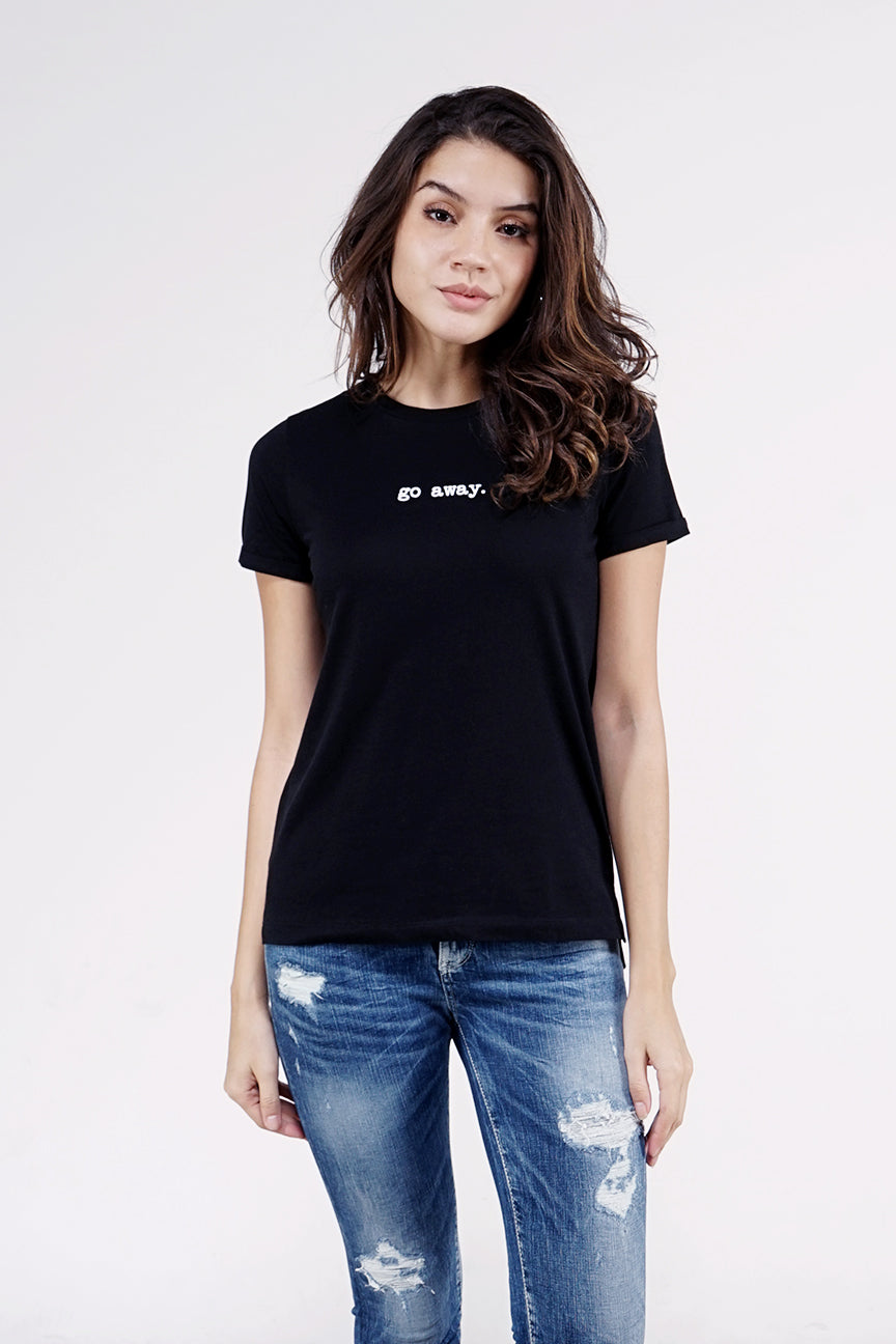 T-Shirt Lengan Pendek Away Black