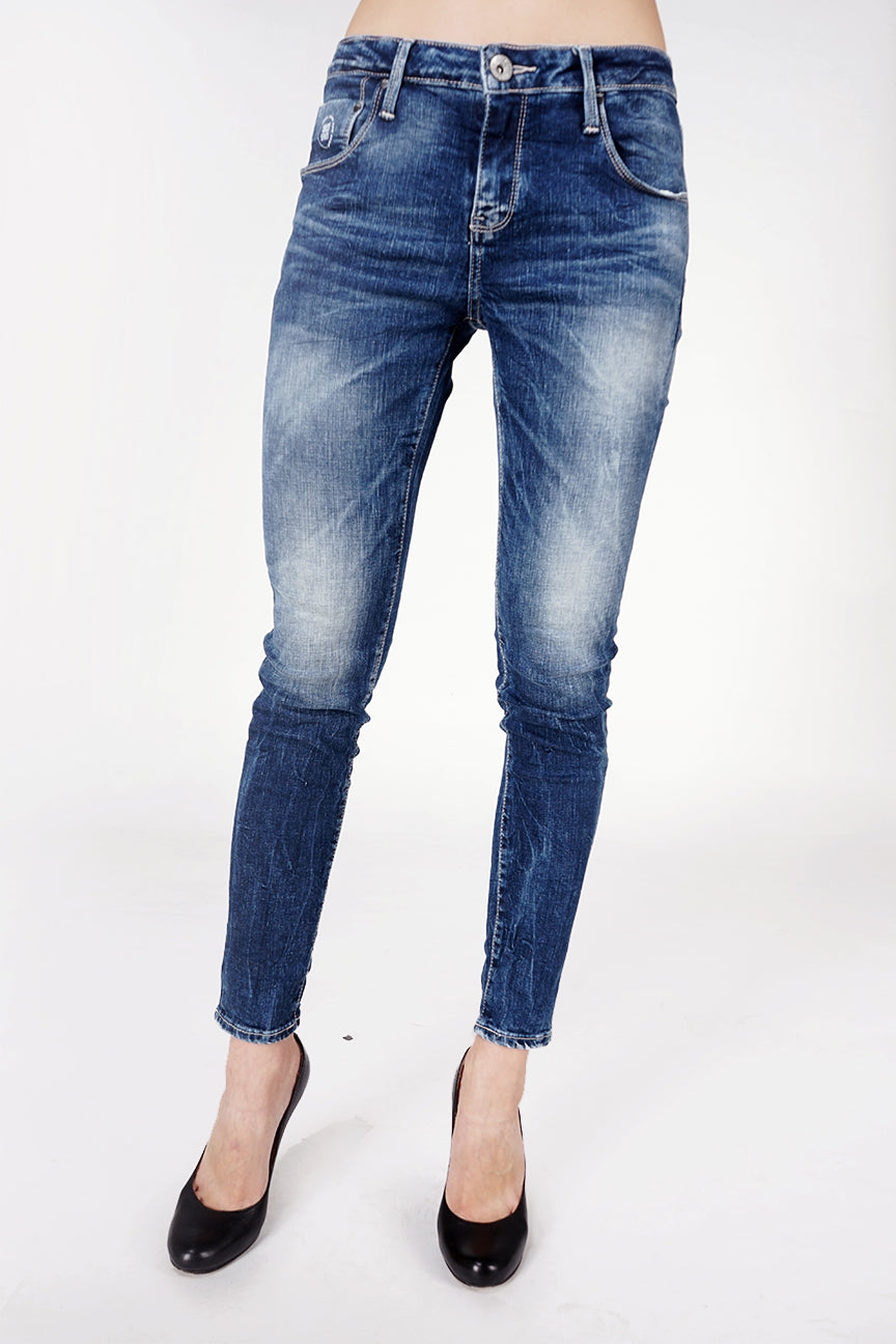 Jeans Skinny C8 Series Middle Waist Medium Blue