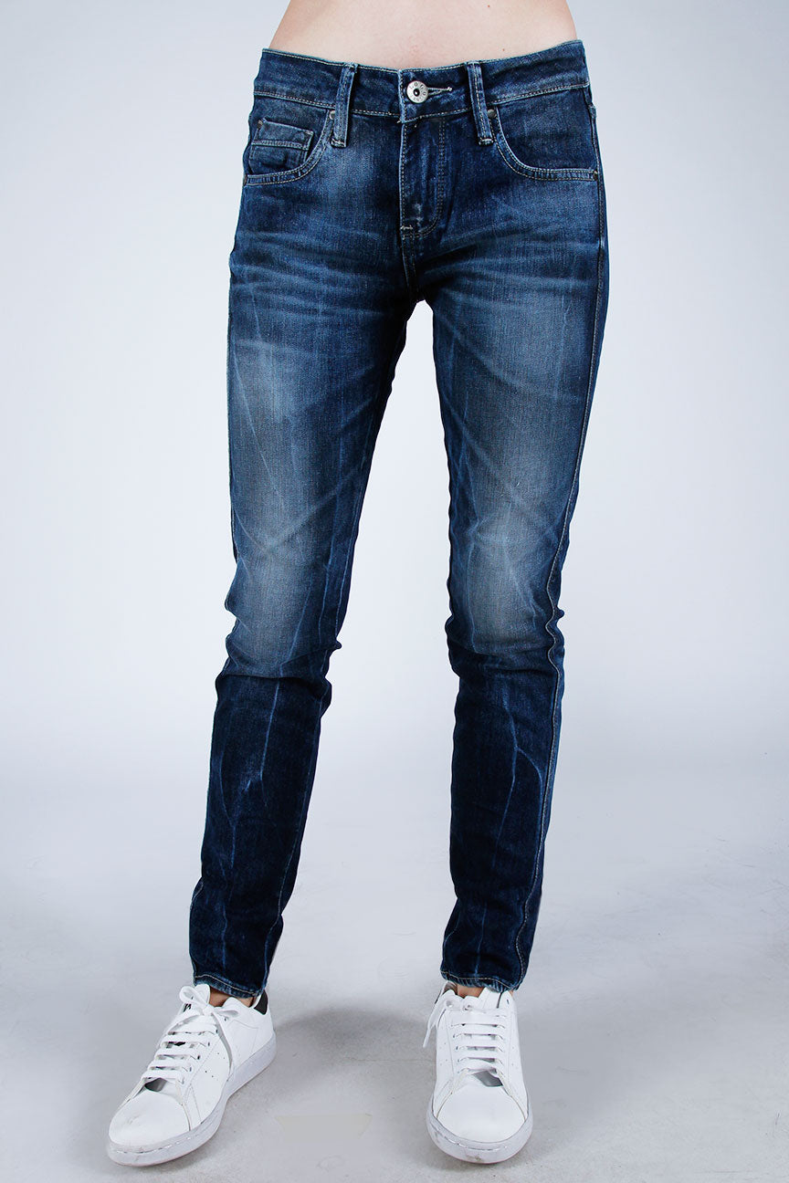 Jeans Skinny B5 Series Medium Blue Middle Waist