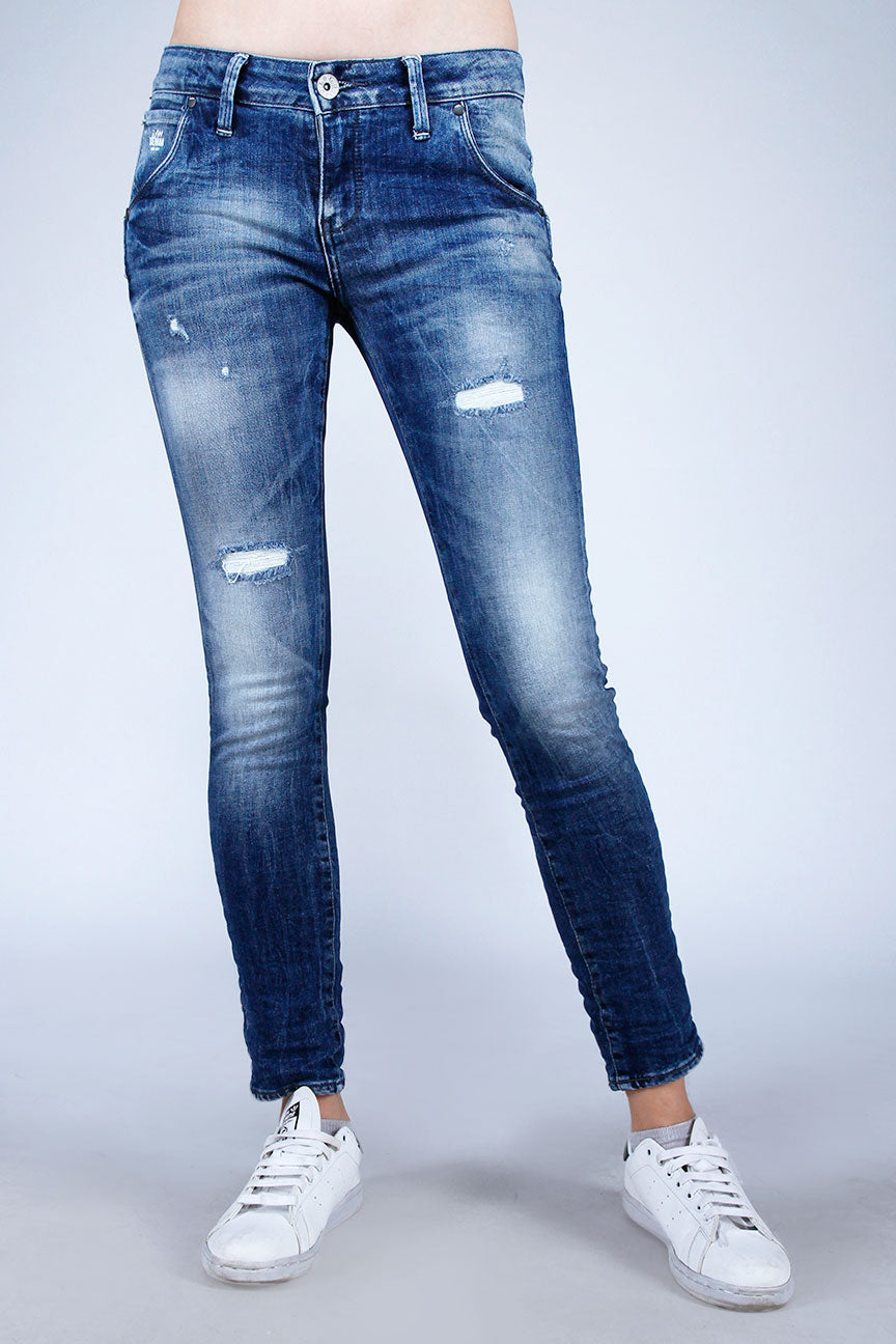 Jeans Skinny B4 Series Middle Waist Light Blue