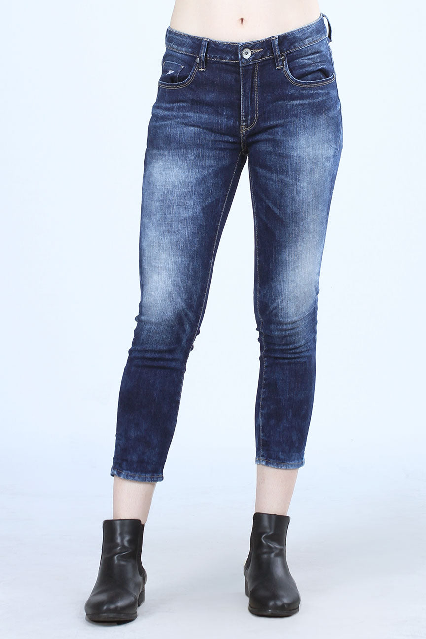Jeans 7/8  B03 Series Medium Blue