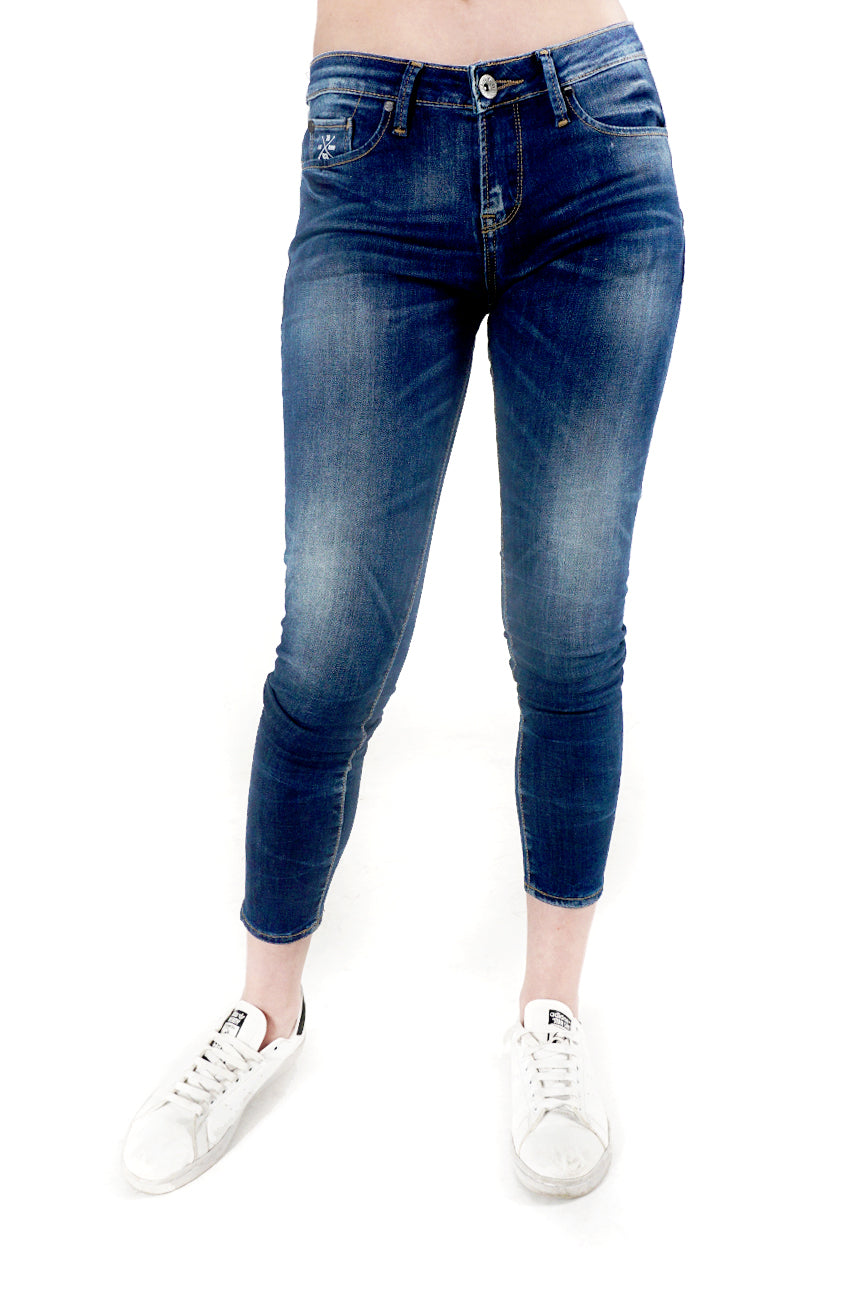 Jeans Skinny C9 Series Middle Waist Medium Blue