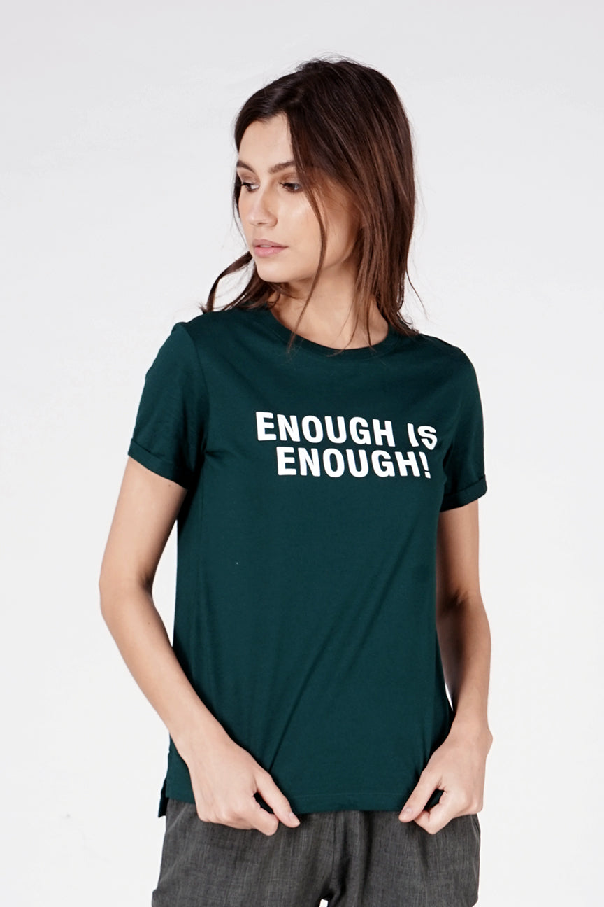 T-Shirt Lengan Pendek Vius Dark Green