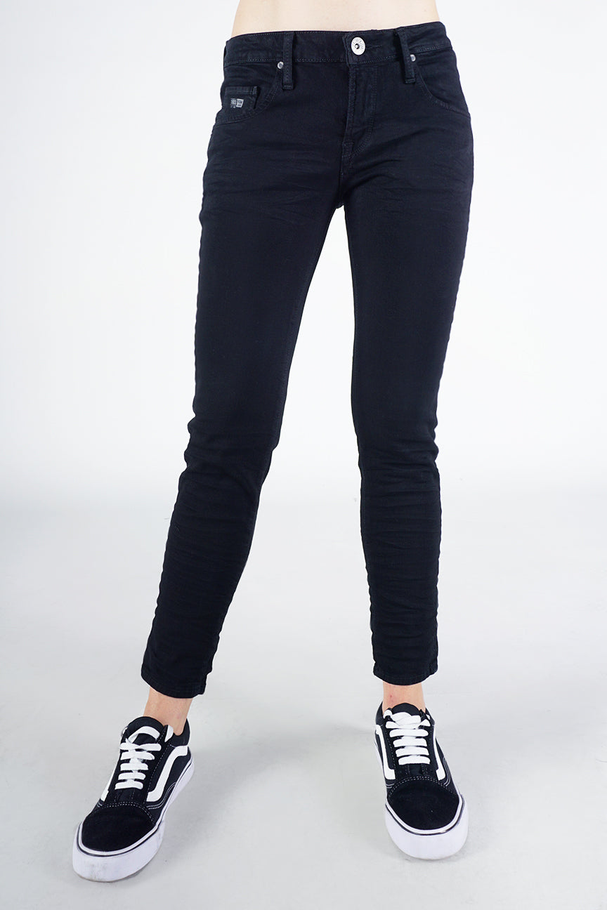Jeans Skinny C7 Series Middle Waist Black