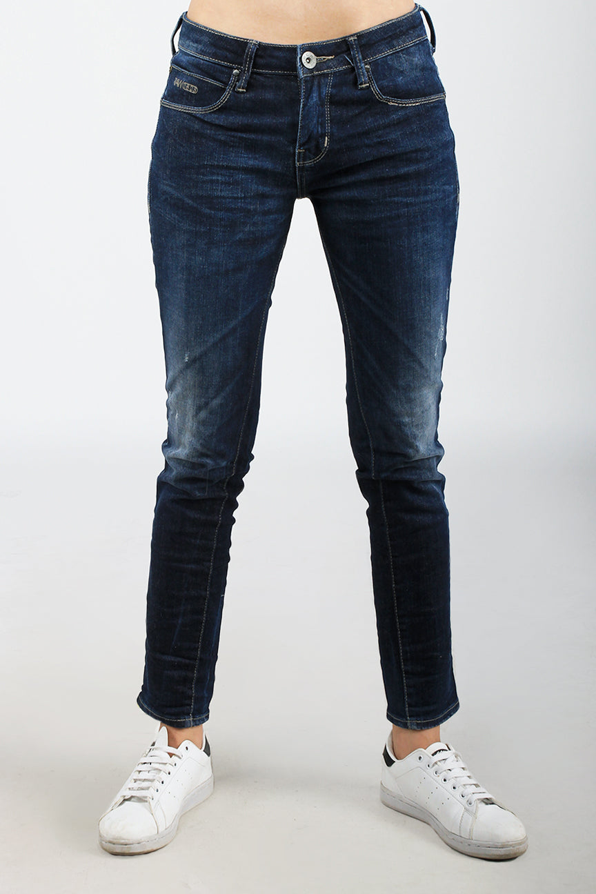 Jeans Skinny 73 Series Middle Waist Med Blue