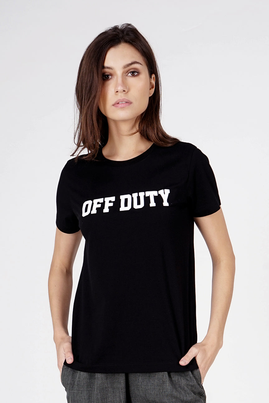 T-Shirt Lengan Pendek Duty Black
