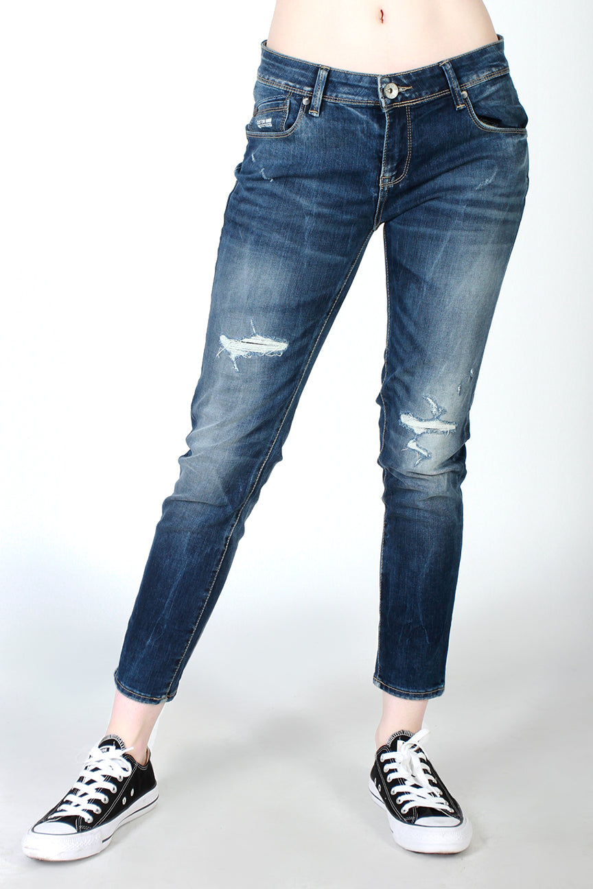 Jeans Skinny C1 Series Middle Waist Med Blue