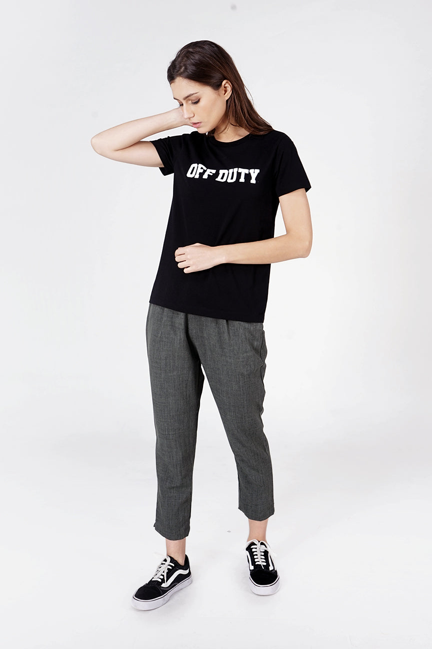 T-Shirt Lengan Pendek Duty Black