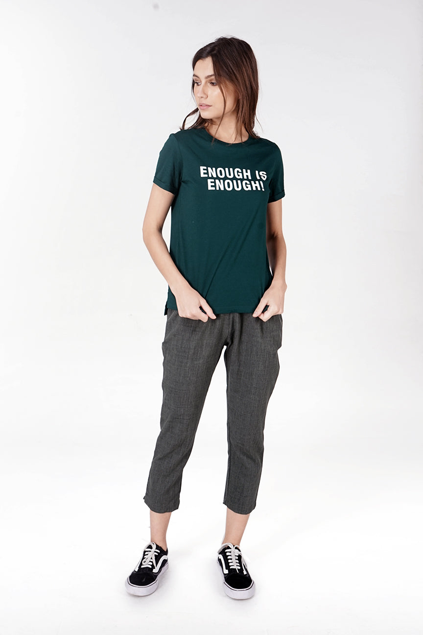 T-Shirt Lengan Pendek Vius Dark Green