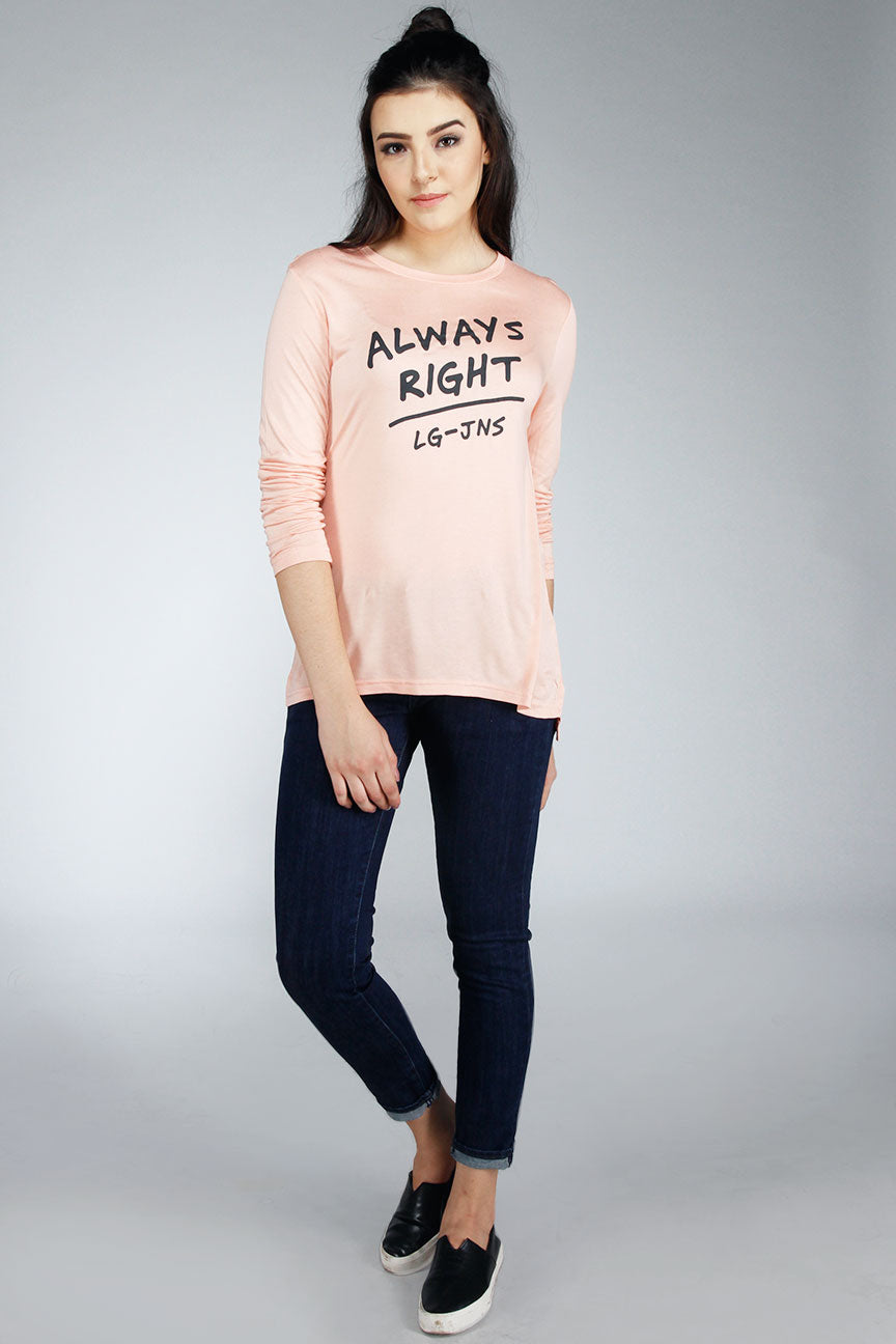 T-Shirt Lengan Panjang Lael Salem