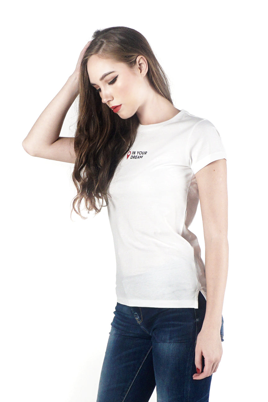 T-Shirt Lengan Pendek Dream Offwhite