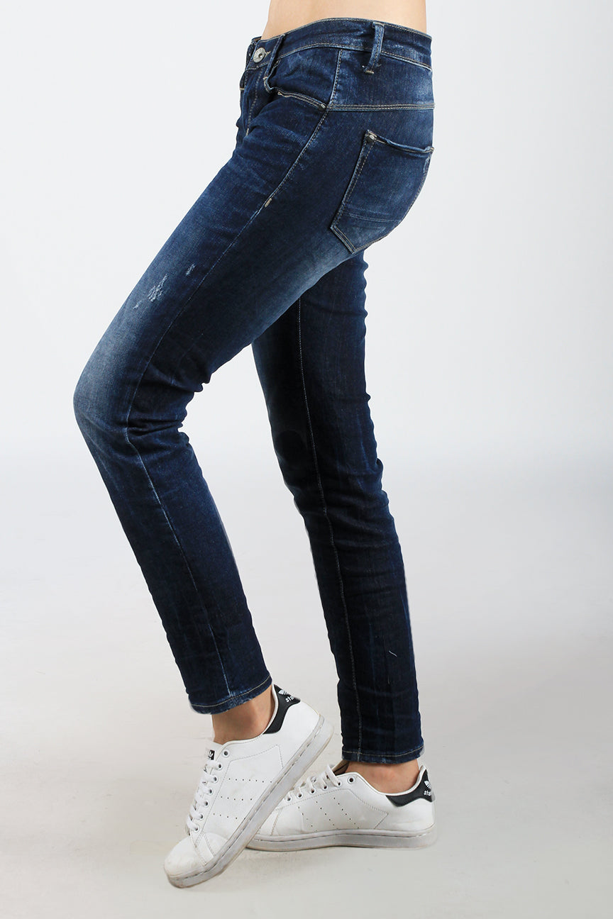 Jeans Skinny 73 Series Middle Waist Med Blue