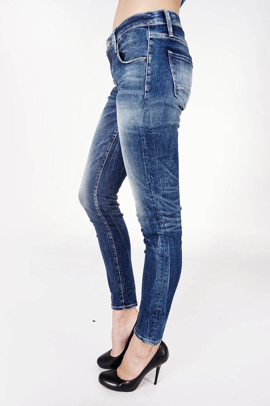 Jeans Skinny C8 Series Middle Waist Medium Blue