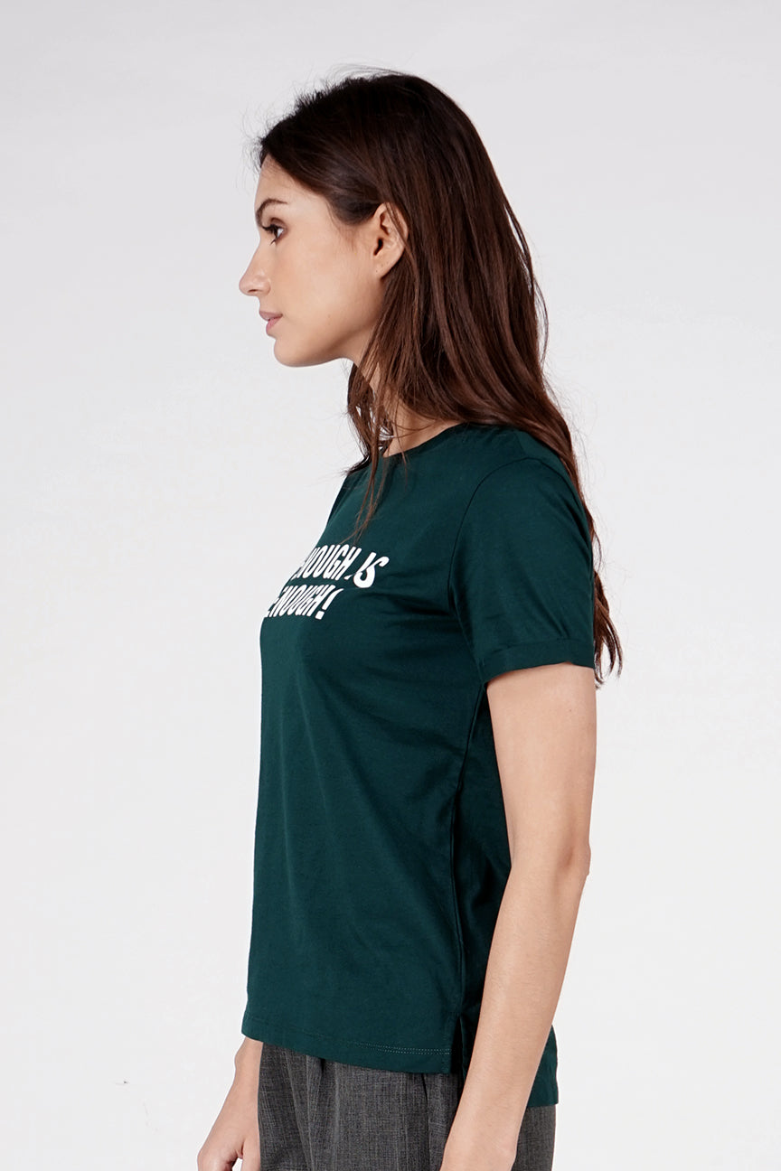 T-Shirt Lengan Pendek Vius Dark Green