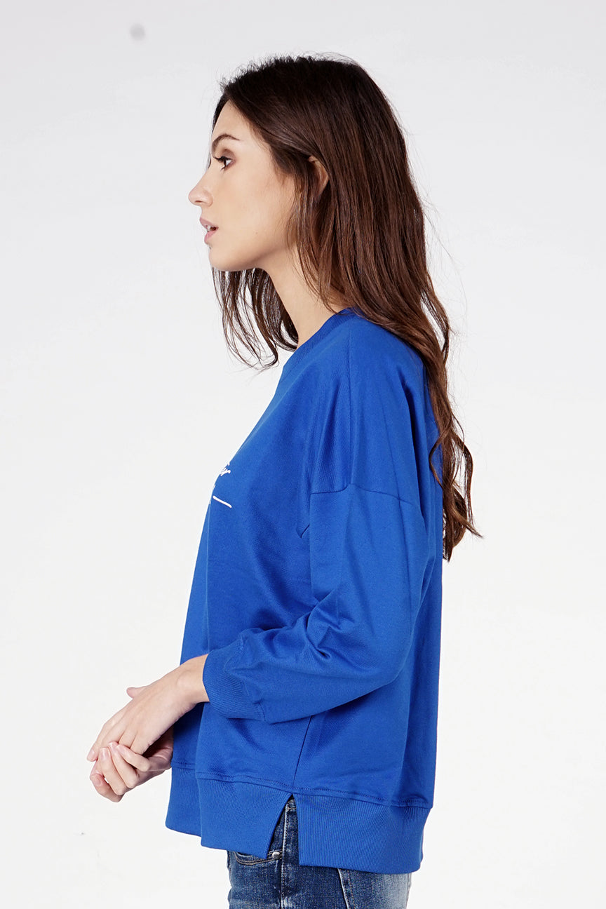 Sweater  Smurf Blue