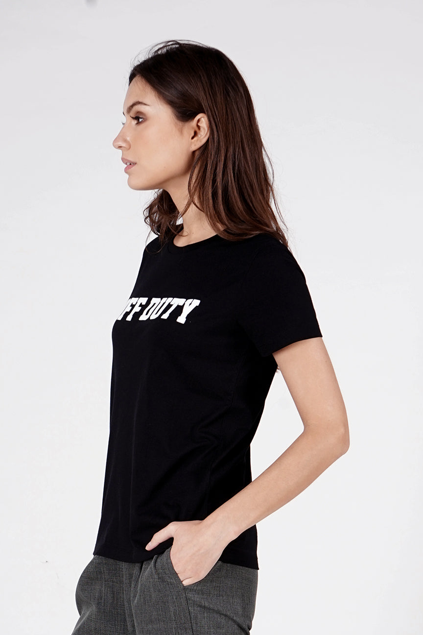 T-Shirt Lengan Pendek Duty Black