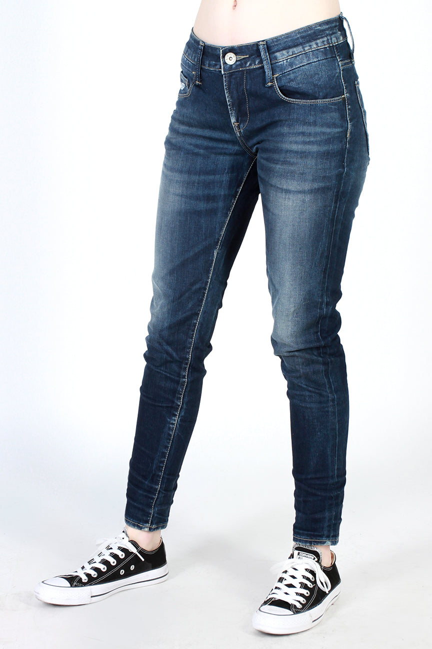 Jeans Skinny C2 Series Middle Waist Dark Blue